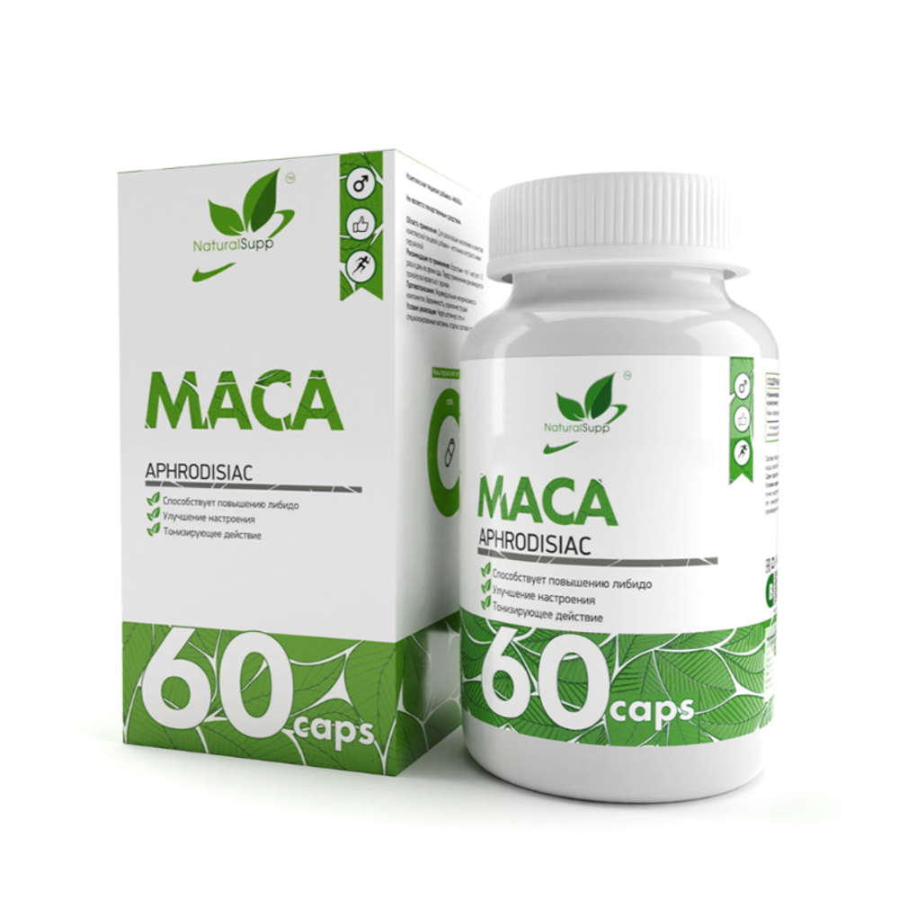 МАКА ПЕРУАНСКАЯ 60 КАПС (NaturalSupp)