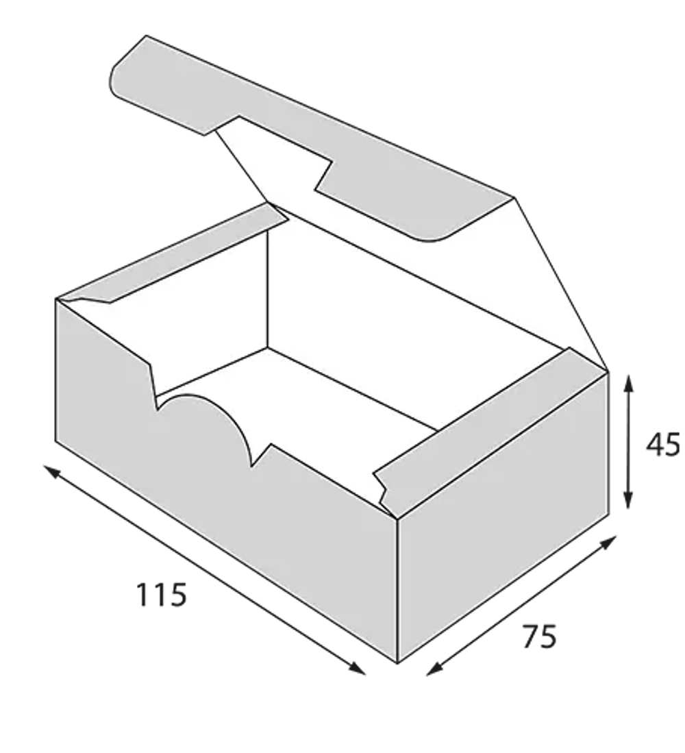 Упаковка OSQ Fast Food Box S (900 шт./кор.)