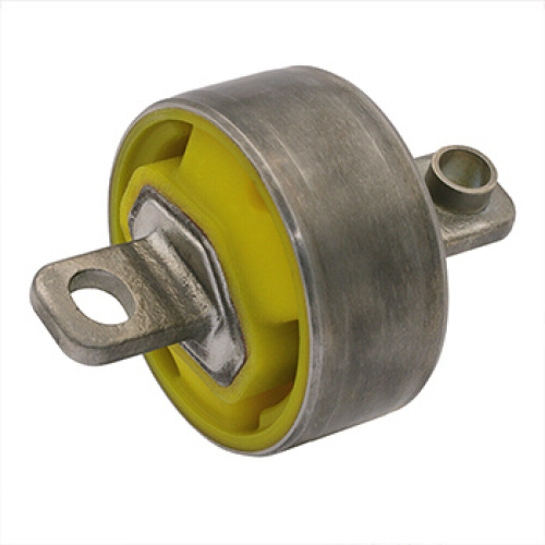 Полиуретановый сайлентблок задней подвески, нижнего продольного рычага, крепление к кузову, левый (1 шт.), Точка опоры.12-06-3720