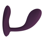 Сливовый G-стимулятор с управлением через приложение Baird (Цвет: сливовый)