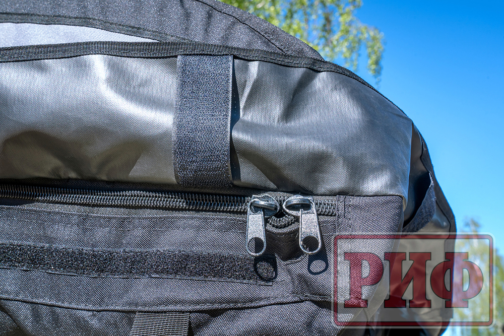 Бокс автомобильный на крышу мягкий (98x73.5x32 см) РИФ