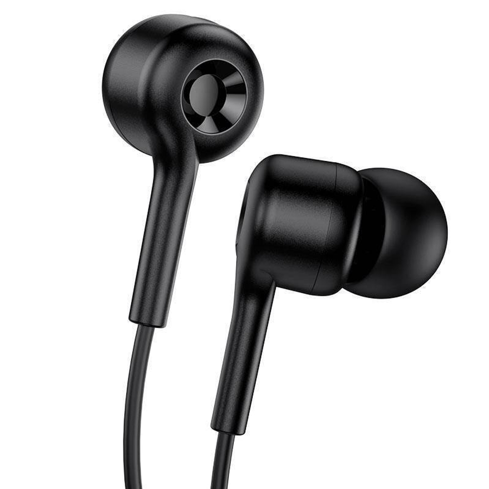 Проводные наушники M82 La musique universal earphones with mic - black