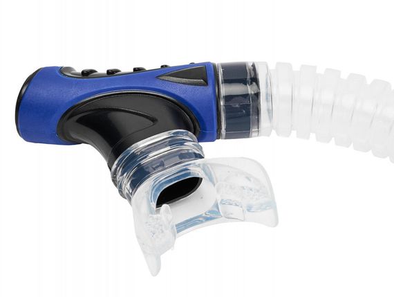 Трубка Seac Reverse Dry прозрачный/синий