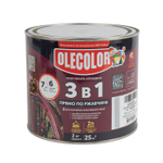 Грунт-эмаль по ржавчине серебро Olecolor 2 кг