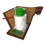 Анкерные блоки с тросом Коло Веси(1000x500x8см;) - арт.560285