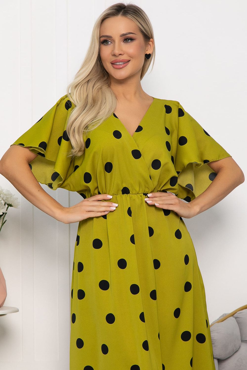 Платье Летнее настроение (лайм) П15468-7М LT Collection