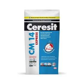 Клей для керамической плитки и керамогранита Ceresit CM 14 Extra 5 кг