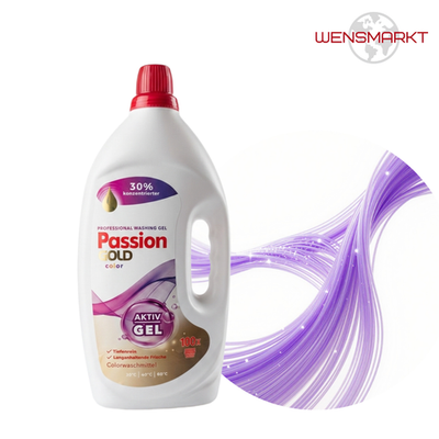 Гель для стирки Passion Gold Color для цветного белья, 4 л (Польша)