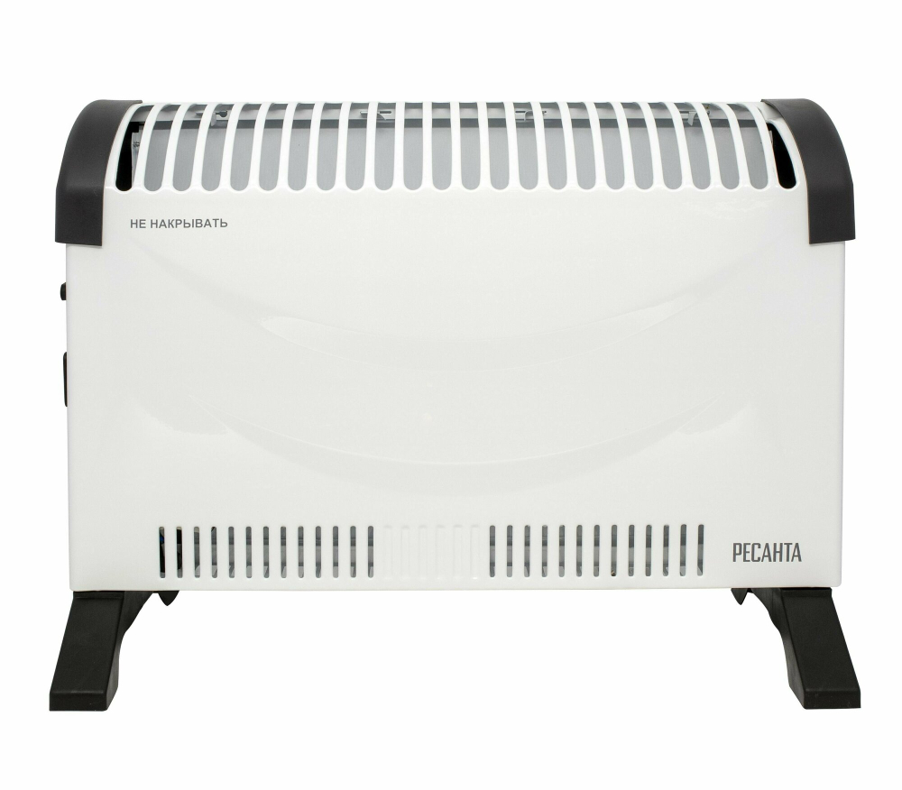 Конвектор электрический ОК-1000С (стич) Ресанта, напольный обогреватель для дома 1000 Вт