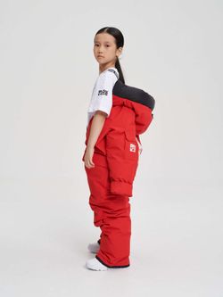 Комбинезон детский пуховый BASK kids YETI красный