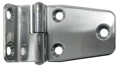 Петля для лодки и автофургонов из нержавеющей стали/морская петля для люк с Г-образной ответной частью, 66x37 мм, разъемная