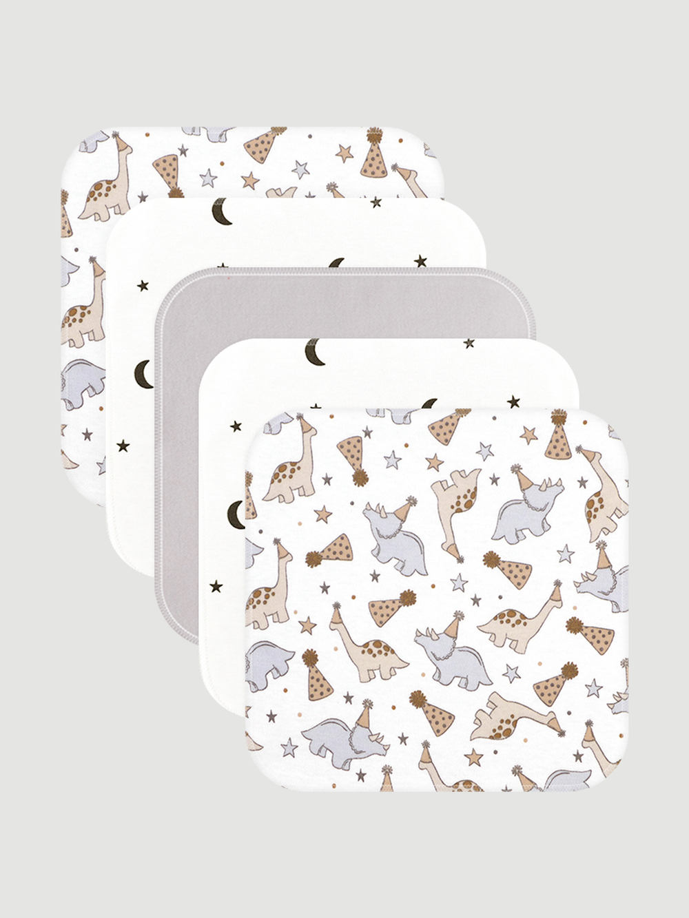 Набор платочков-слюнявчиков Mjölk Карнавал