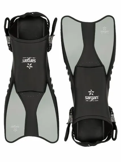 Ласты регулируемые Sargan Релакс серый
