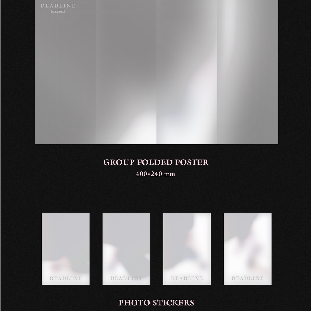 Альбом BLACKPINK 3rd MINI ALBUM [DEADLINE] (предзаказ от Weverse Shop)