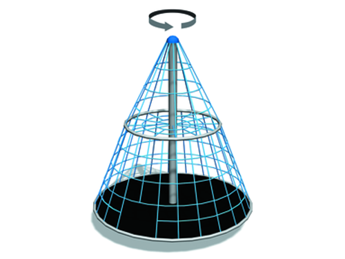 Сетка «Елочка» (сине-серый цвет)