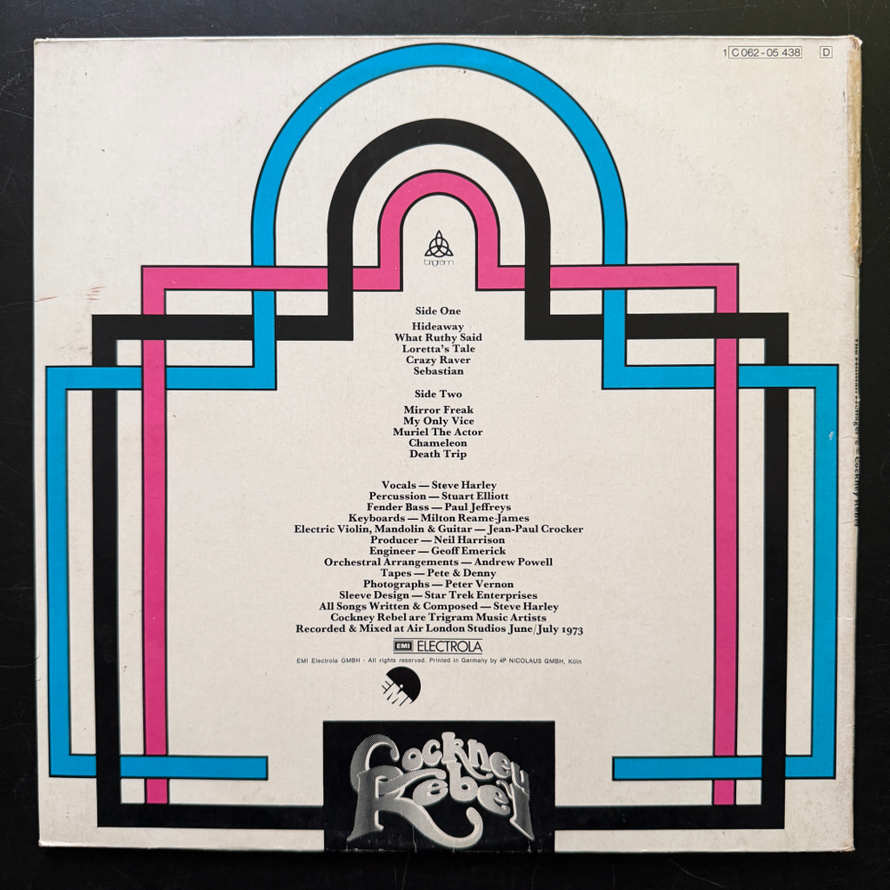 Cockney Rebel – The Human Menagerie (Германия 1973г.)