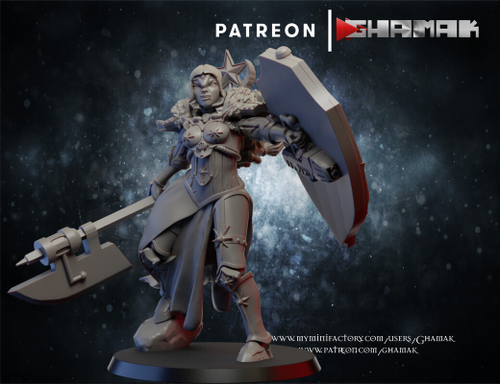 Adepta Sororitas Celestian Sacresants Красная целестианка №3 миниатюра для dnd, днд, pathfinder, фентези, Настольная игра, НРИ, Варгейм, РПГ