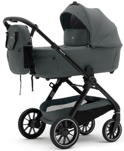 Коляска Agex Prima Pro 3 в 1 с автокреслом i-Safe Grey APP633 Grey (Серый)