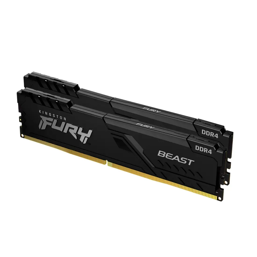 Модуль памяти Kingston Fury Beast KF432C16BBK2/16 DDR4 DIMM 16Gb KIT (2x8) 3200 MHz CL16