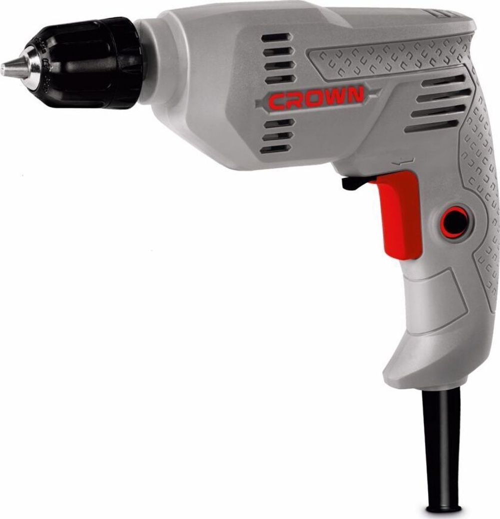 Дрель безударная CROWN  CT10125C, 300 Вт