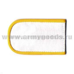 Погоны РЖД вышитые белые (чистые)