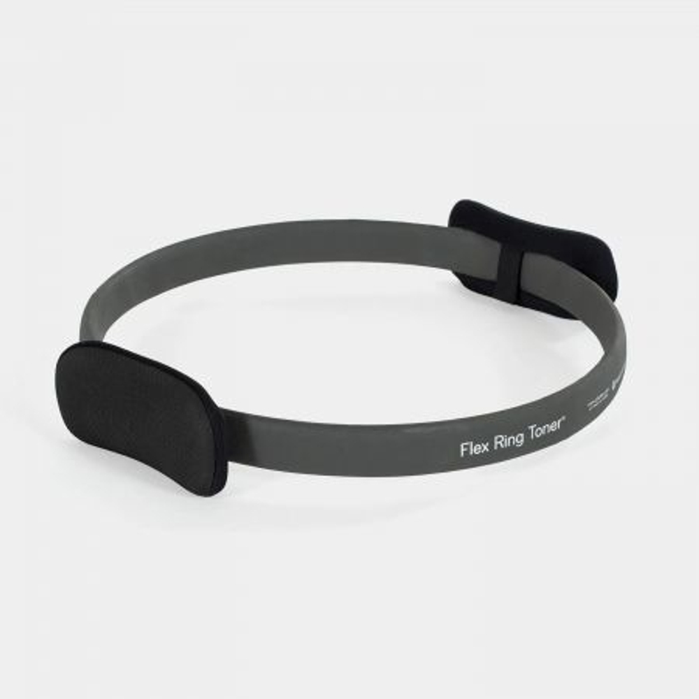 Изотоническое кольцо BALANCED BODY Flex Ring Toner серый, с накладками на ушки