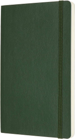 Блокнот нелинованный Moleskine Classic Soft (QP618K15) 13х21см мягкая обложка зеленый