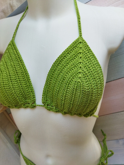 Купальник вязаный