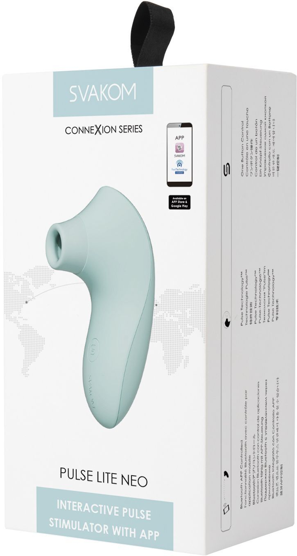 Клиторальный стимулятор Svakom Pulse Lite Neo, 11 см, бесконтактный