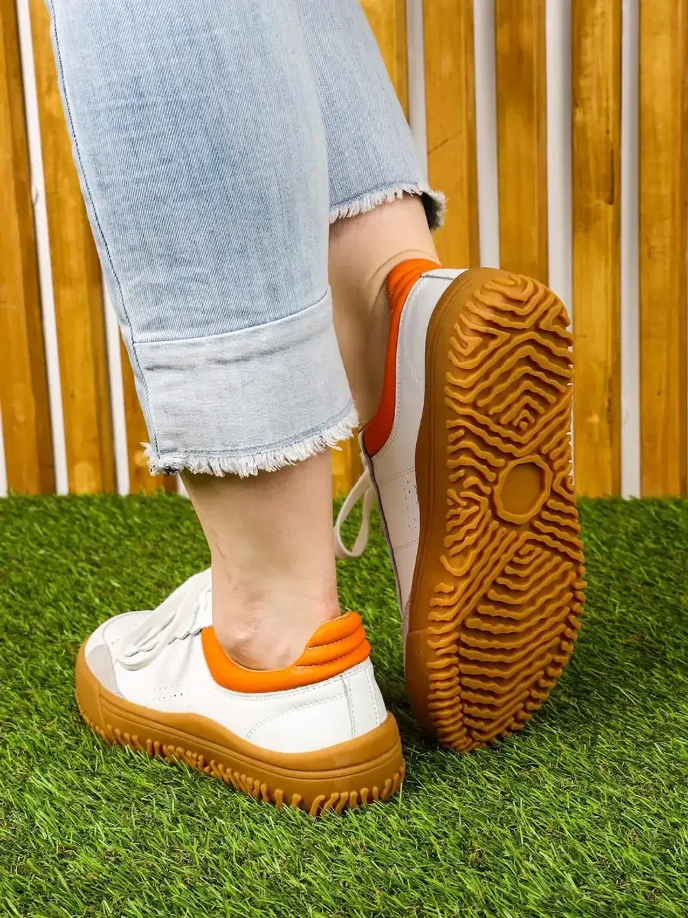 Кроссовки женские натуральная кожа