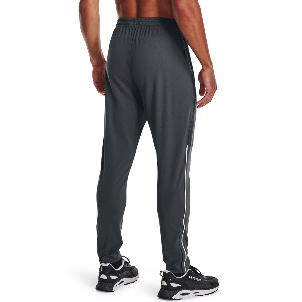 Мужские теннисные штаны Under Armour Pique Track Training Pants Men - Grey