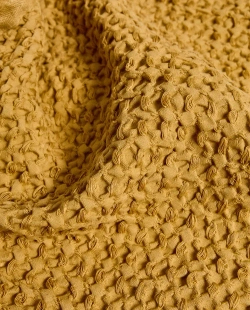 ZARA HOME ХЛОПКОВЫЙ КОВРИК ДЛЯ ВАННОЙ, ГОРЧИЧНЫЙ