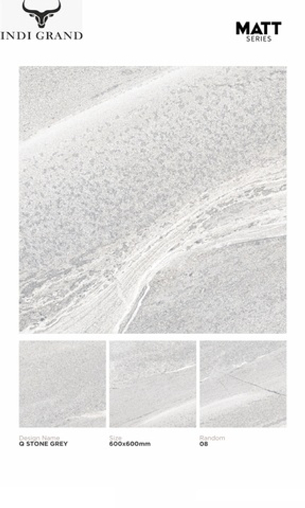 Керамогранит matt 60х60 Q stone grey