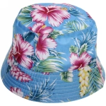 Панама «Fashion collection- Цветы», микс 3 цвета, р. 58