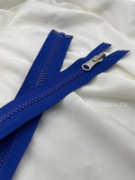 Молния тракторная синий (васильковый) с перекидным бегунком