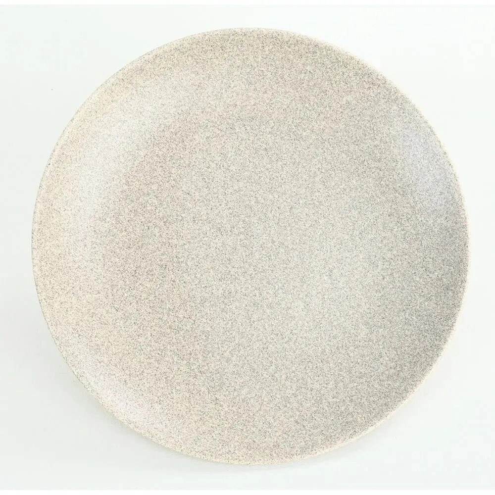 Тарелка обеденная 27 см Alfa Бежевый мрамор