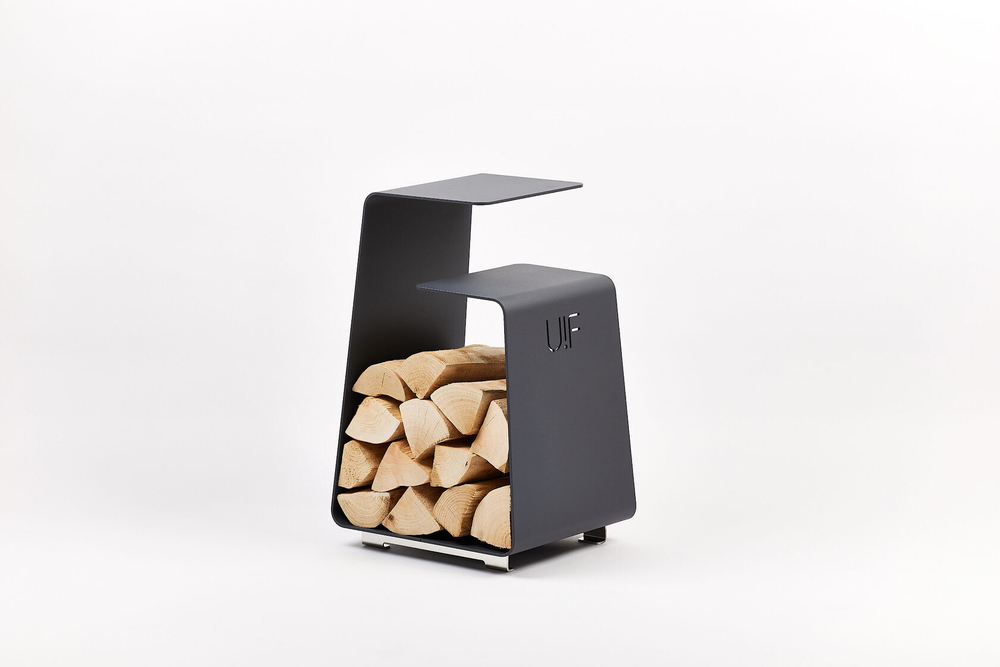 Дровница Firewood Holder FG grey (Up!Flame)