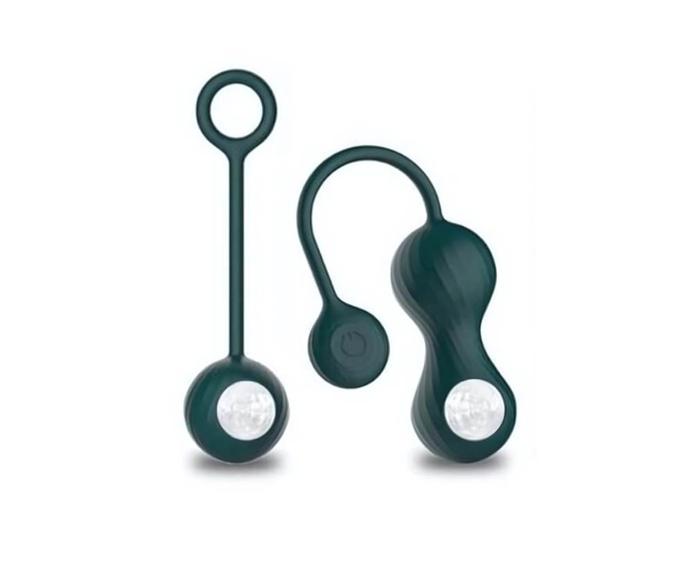 Тренажер Кегеля Magic Motion Crystal Duo зеленый