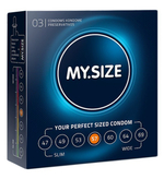 Презервативы My.Size 57 №3 (Цвет: прозрачный)