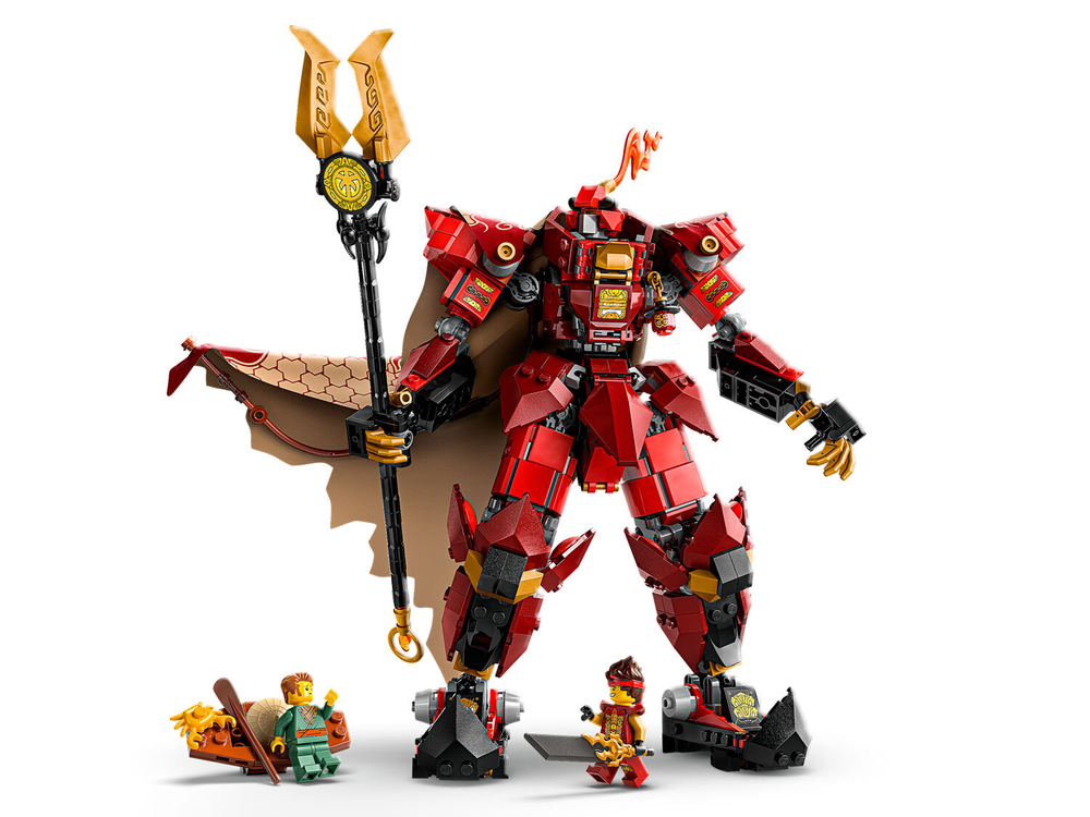 LEGO Ninjago 71846 «Боевой робот “Рыцарь огня”» — мощное оружие ниндзя