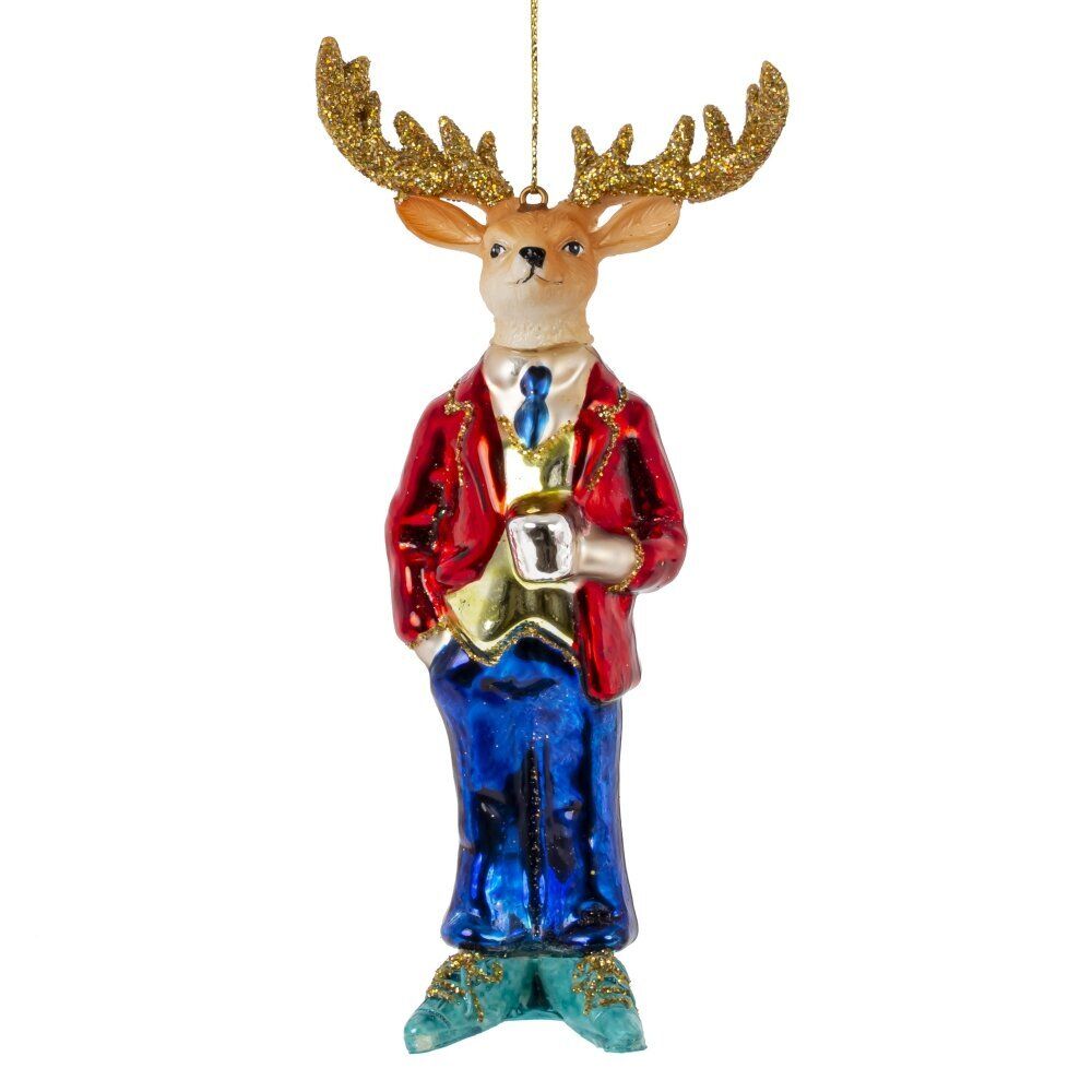 GAEM Украшение новогоднее "Олень", L8 W4,5 H16 см