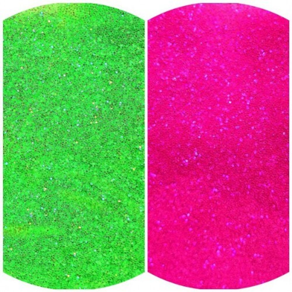 Набор Блёстки Глиттеры Флейки №15 - КРУПНЫЙ МИКС - 0.4/0.6/1.0 мм.