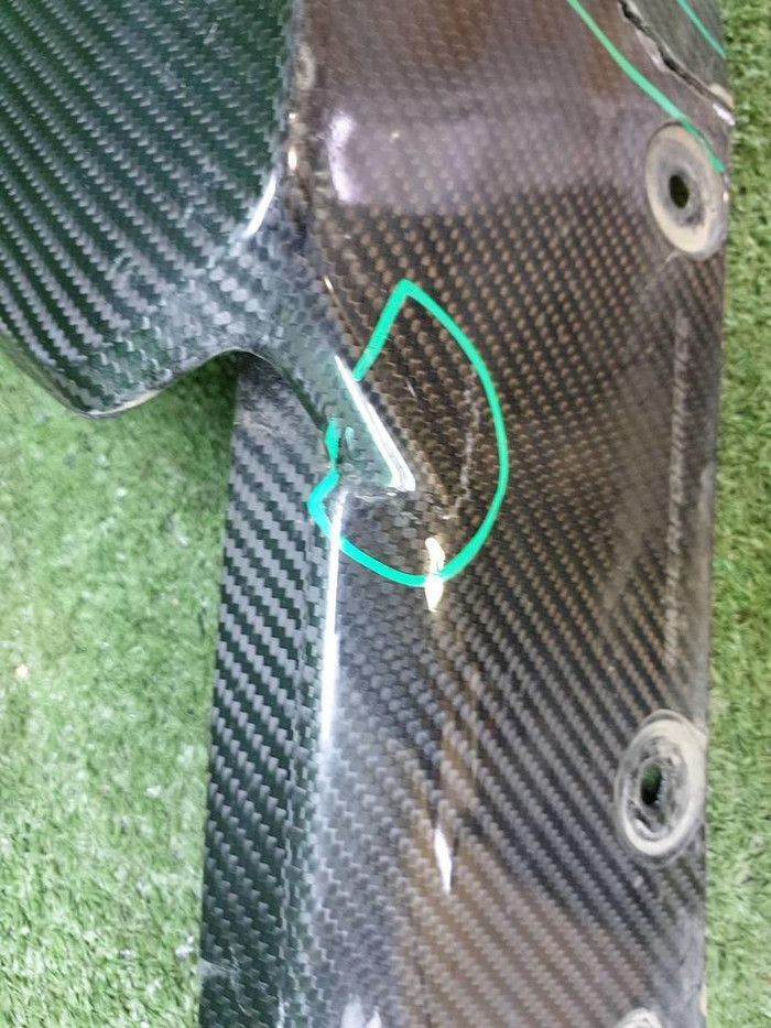 Накладка заднего бампера BMW X5 G05 (2018-2023)