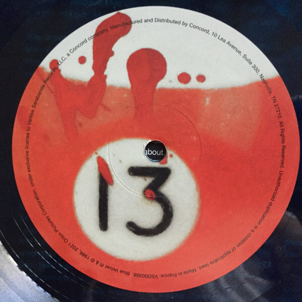 Soundtrack /  Angelo Badalamenti: Blue Velvet (Original Motion Picture Soundtrack) (Coloured Vinyl)(2LP)