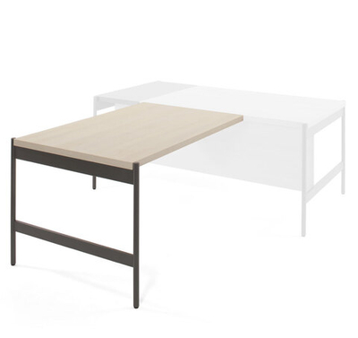 RING Брифинг-приставка ДУБ СВЕТЛЫЙ/АНТРАЦИТ