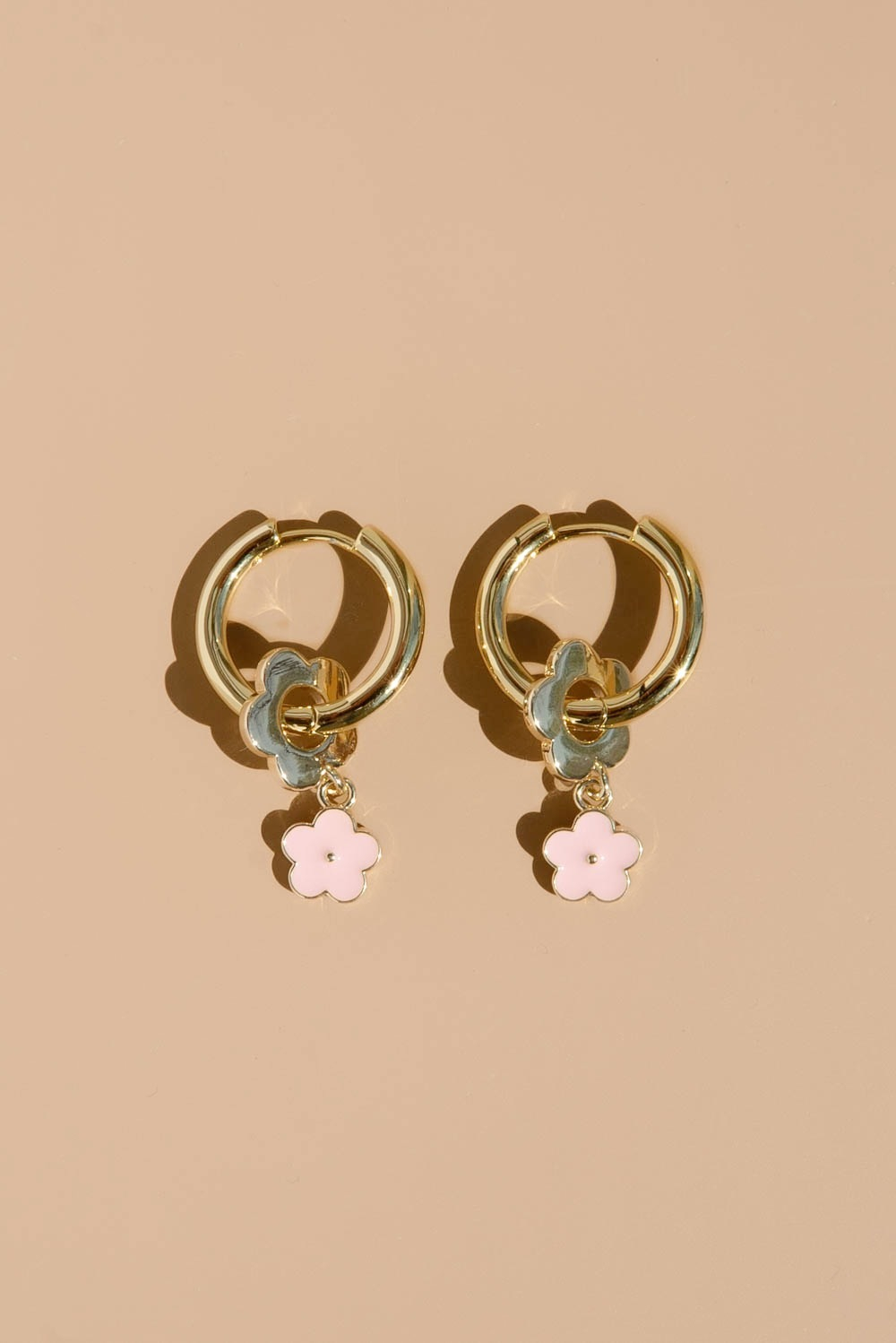 Серьги Gold Flower