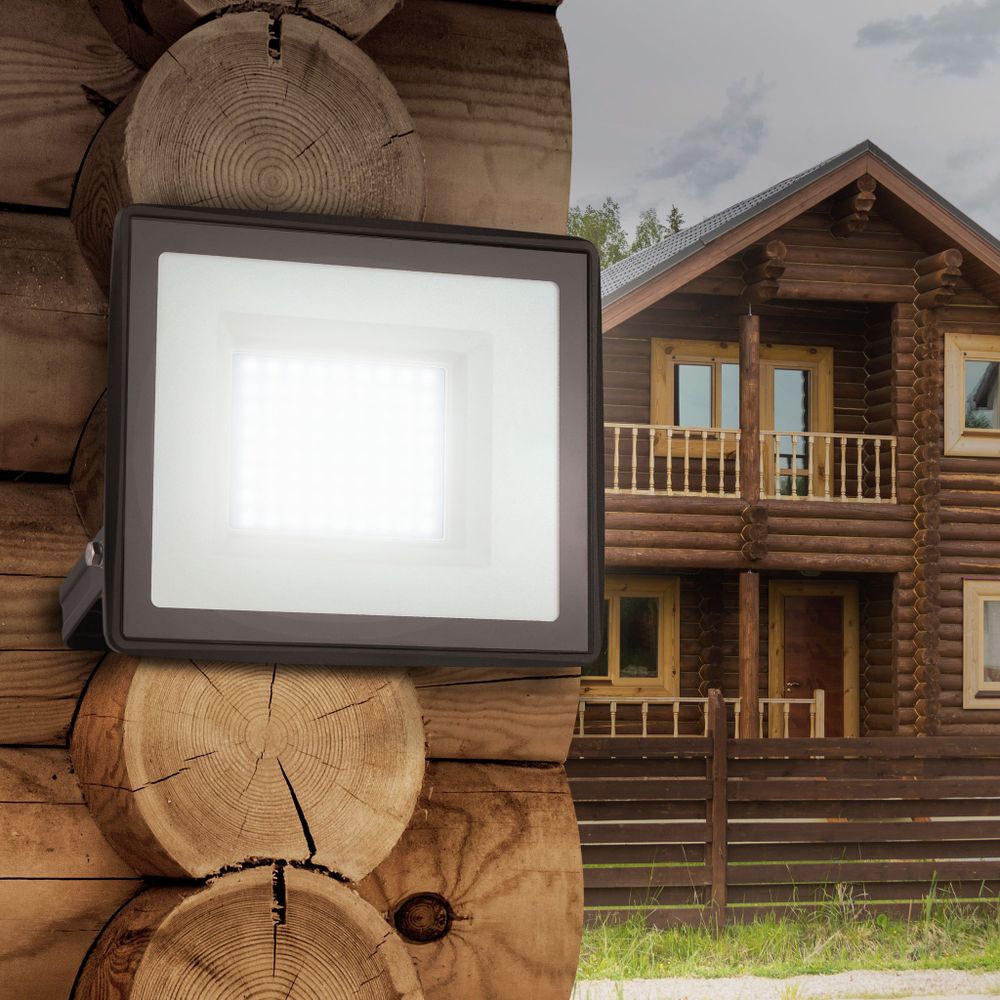 Прожектор светодиодный ЭРА 100Вт 6500К 8000Лм 185х176х37 IP65, 4351537