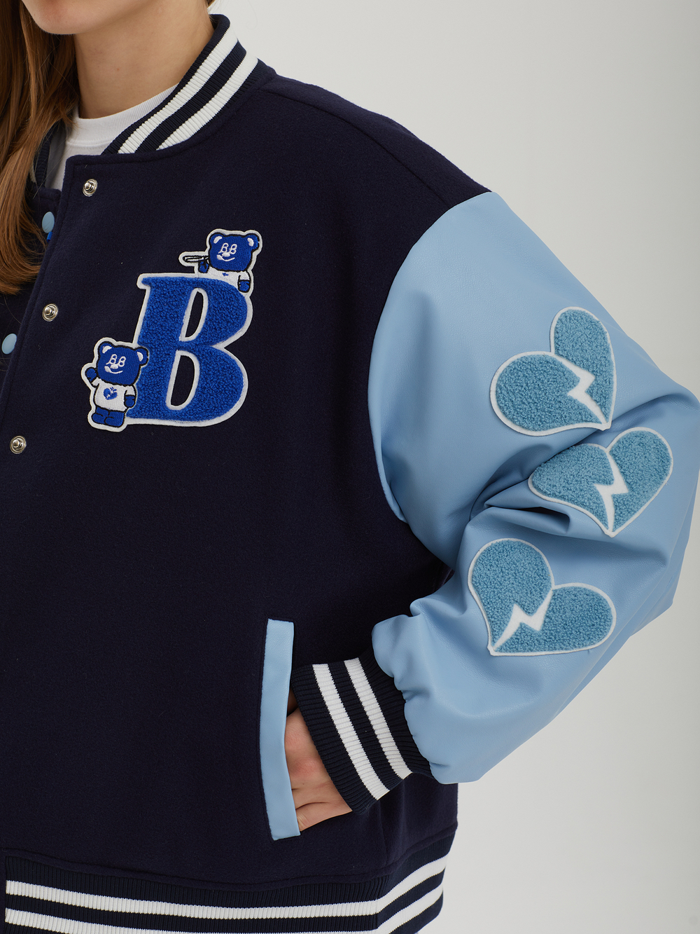 Женский Бомбер Badbear Varsity