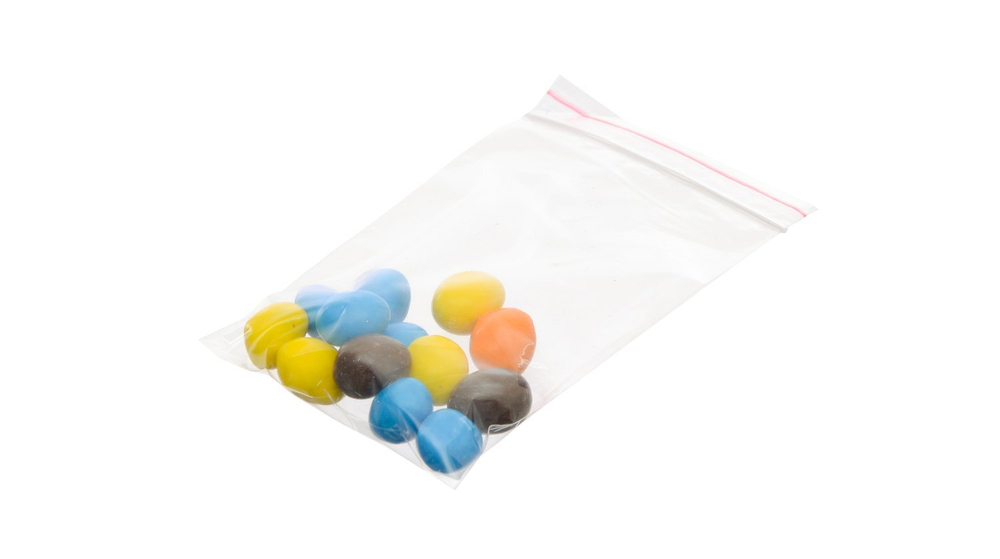 Пакет ПВД с замком Zip Lock Optiline, 80х120 мм, 100 штук в упаковке