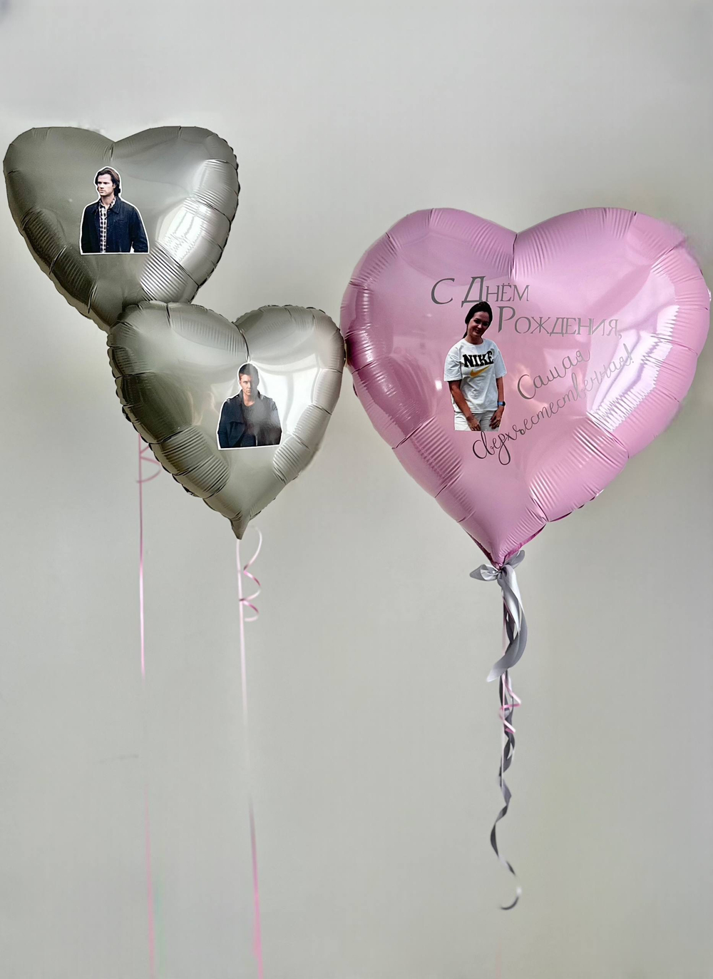Воздушные гелиевые шарики с доставкой по Хабаровску фото Сериал Сверхъественное Дин и Сэм Винчестеры №4895